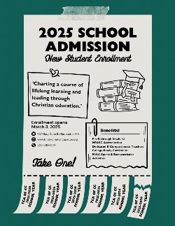 Open Enrollment for 2025 - 2026 school year!